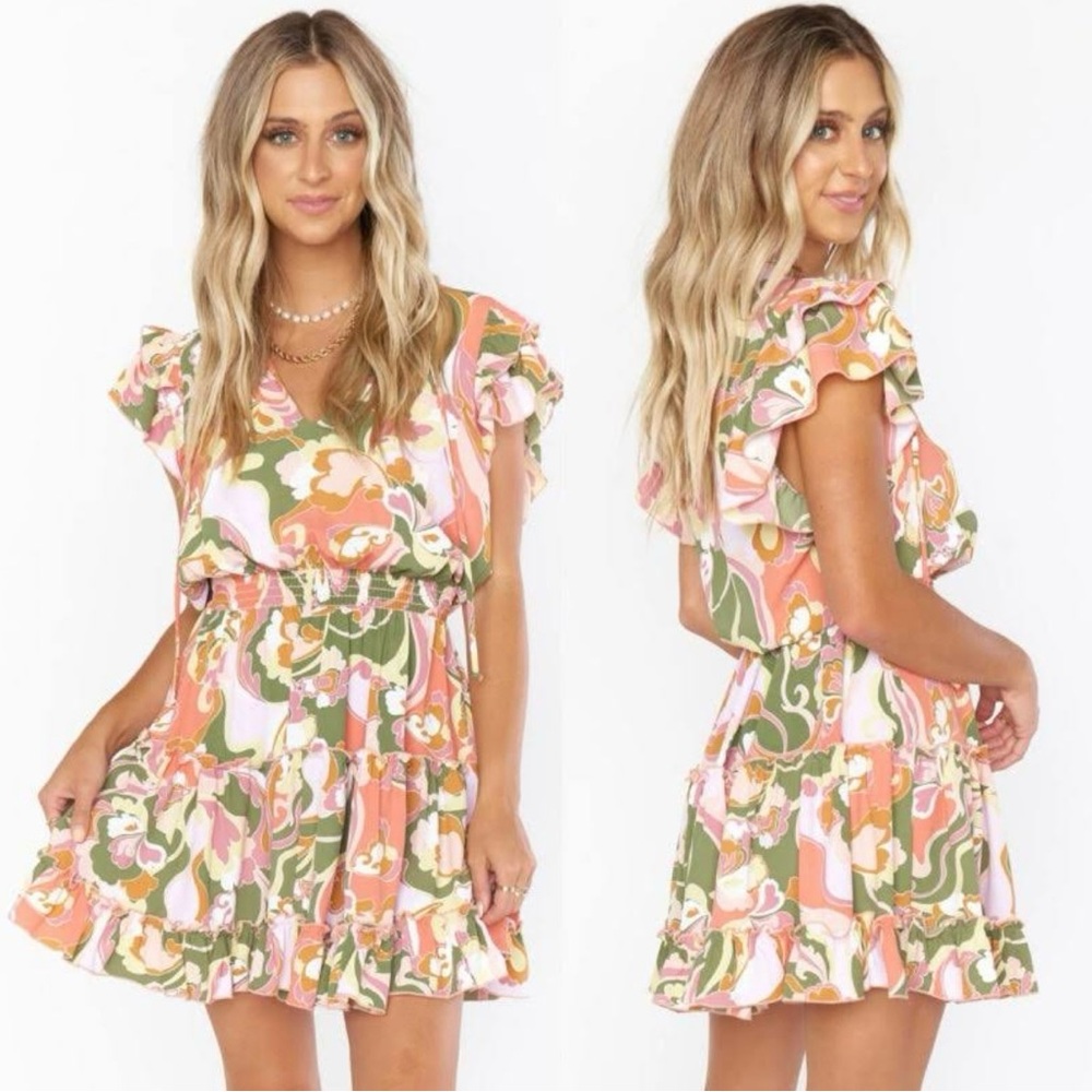 Show Me Your Mumu Wildest Dreams mini Dress, only worn once, EUC!